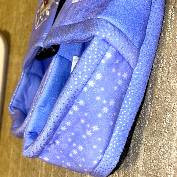 Disneys Frozen 2 Big Girls Light Purple Slippers Size 4/5 - Picture 4 of 4